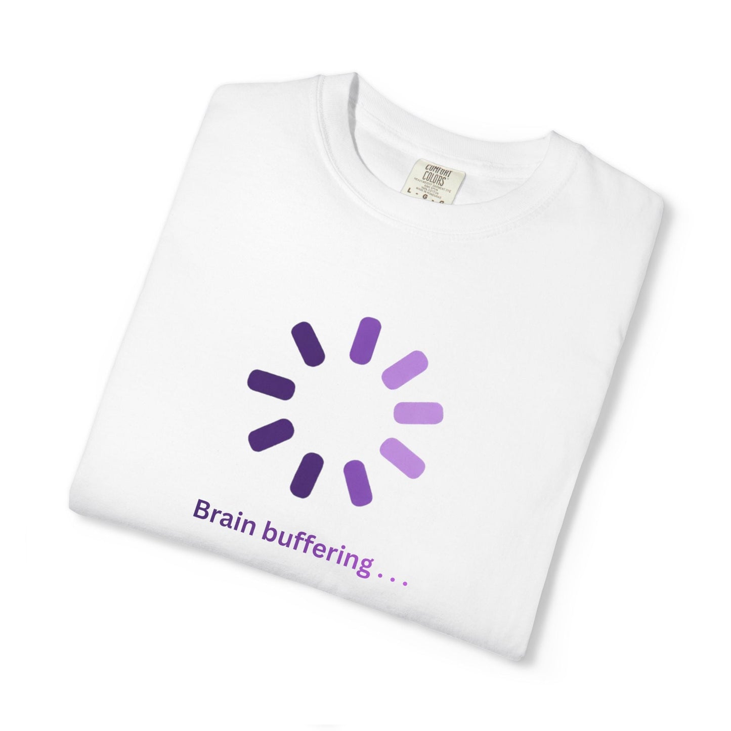 Brain Buffering Purple Awareness T-Shirt