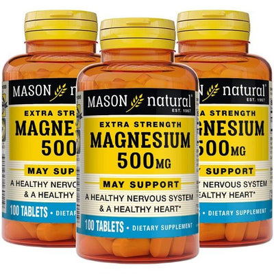 Mason Natural® Magnesium Extra Strength - 500 Mg