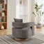 Fauteuil pivotant accent de 29,1"L - Confort moderne en charbon