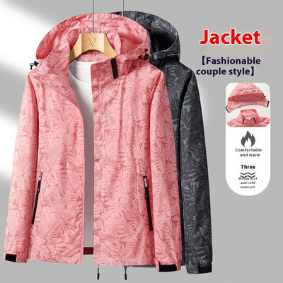 Chaqueta Shell Impermeable y a Prueba de Viento para Mujer