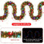 Christmas decoration ribbon, Christmas party atmosphere, venue arrangement, floral and madder hair strips - Korvel