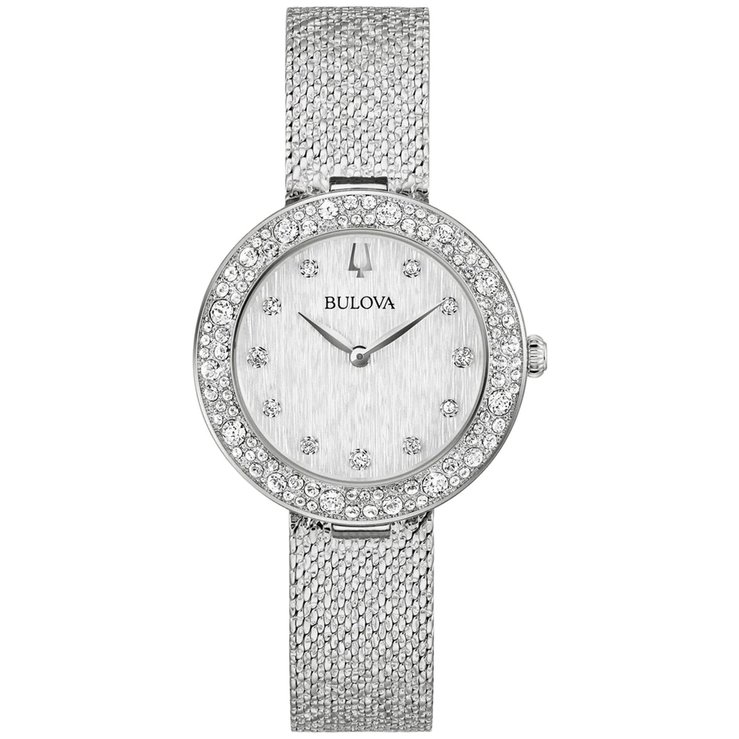 Montre en cristal pour femme Bulova