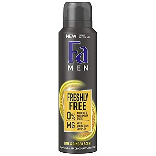 Spray Déodorant Fa au Parfum de Citron Vert et de Gingembre pour Hommes - 150 ml
