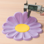 Creative Daisy Flower Household Oil and Heat Resistant Small Fresh Japanese and Korean Bowl and Plate Mats - Korvel