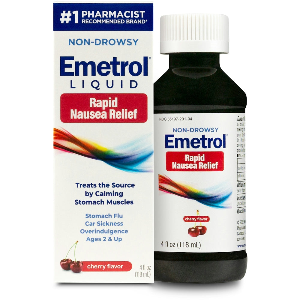 Emetrol liquide non somnolent saveur cerise - 4 oz