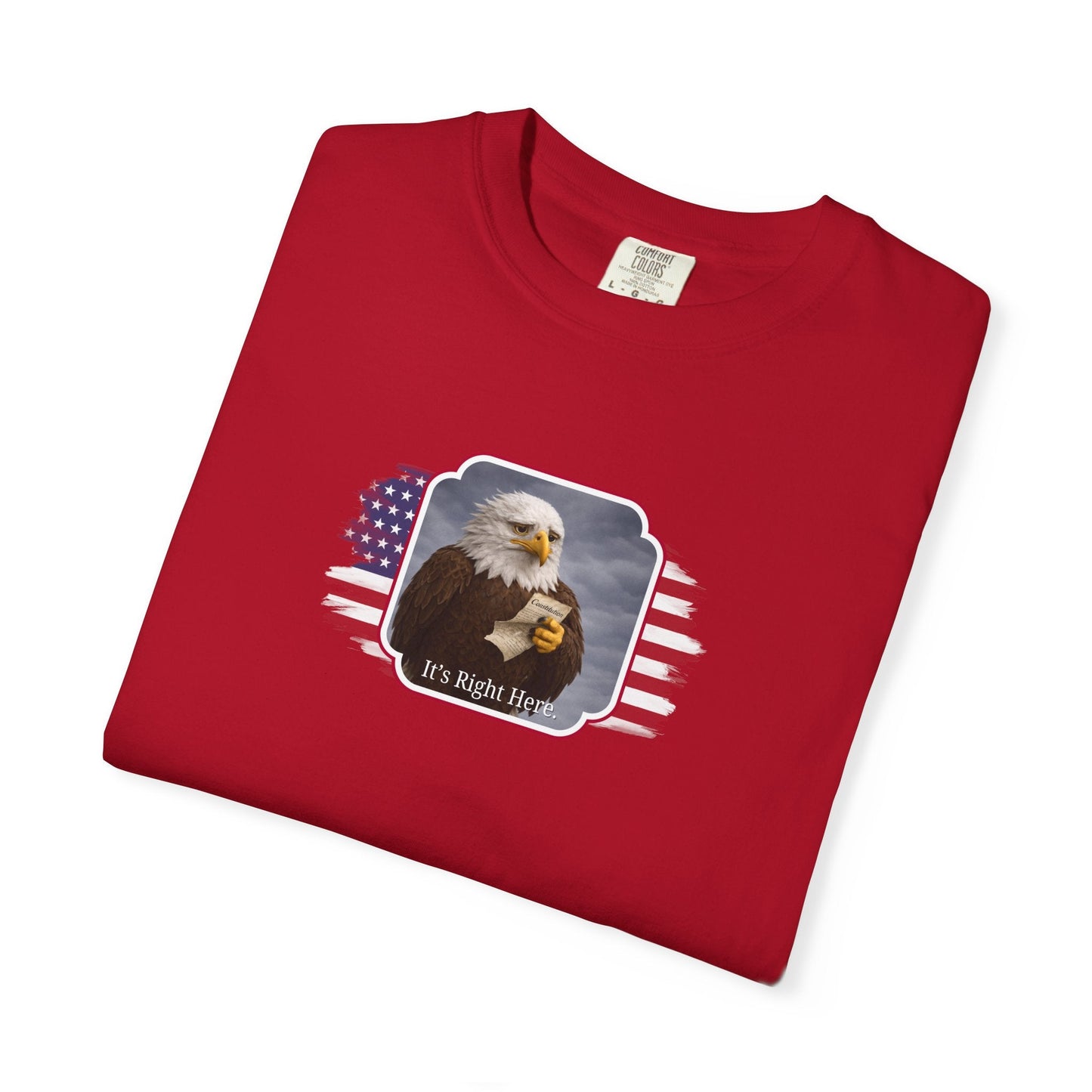 Camiseta de Parodia Política It’s Right Here