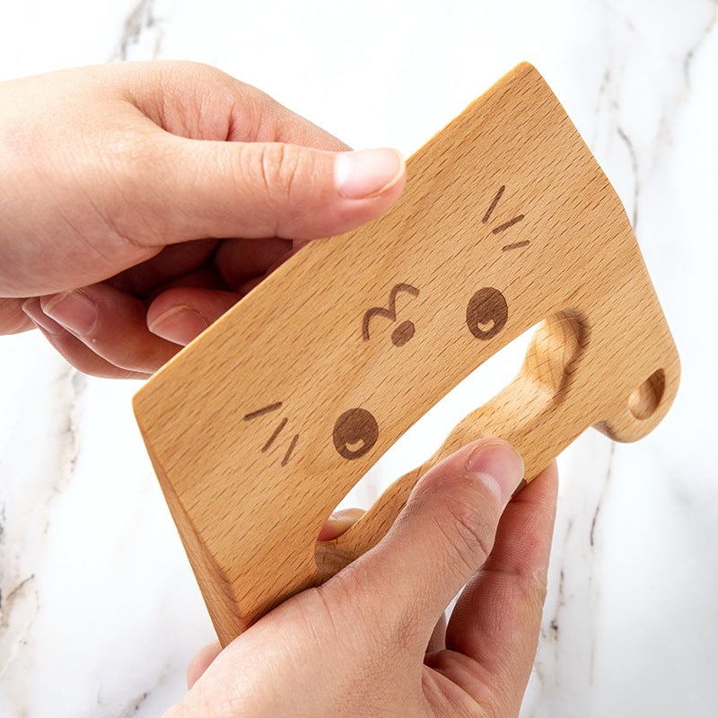 Couteau en bois pour enfants - Jouet de cuisine sûr et durable
