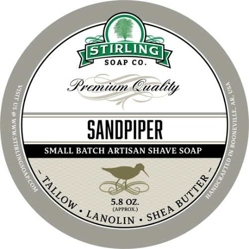 Colección de Afeitado Sandpiper de Stirling Soap Co.