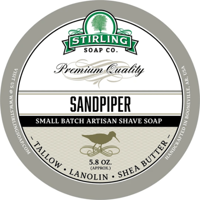 Stirling Soap Co. Sandpiper Shaving Collection