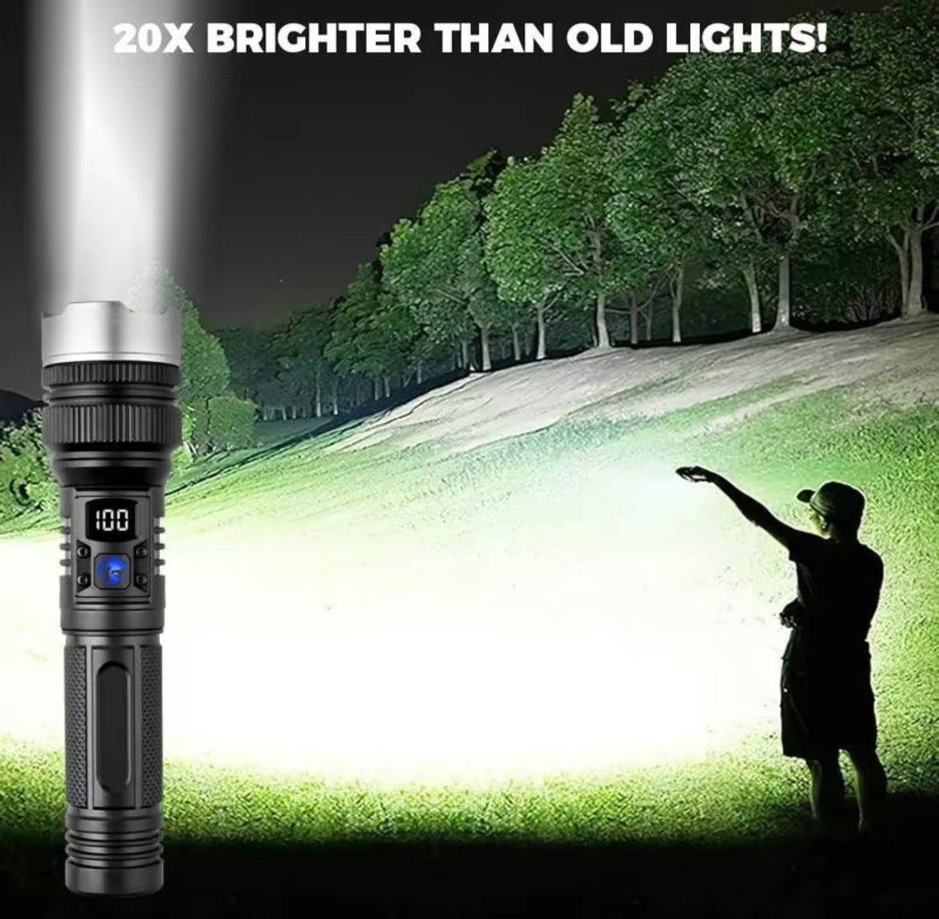 PowerBeam DuoLight: Versatile Handheld Flashlight & Power Bank