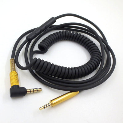 Suitable for BOSE QC25 QC35 JBL J55 88 headphone cable 2.5mm interface spring cable - Korvel