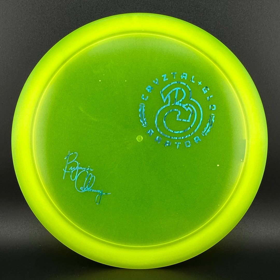 CryZtal Glo Raptor - Disco de Golf de Primera Calidad