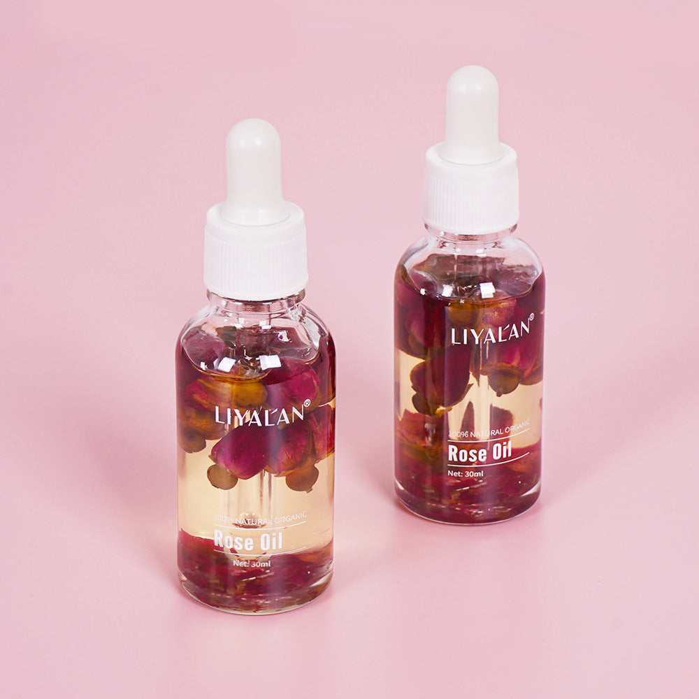 30ml Multi-Purpose Rose Oil: For Face, Body & Hair - Hydrating Botanical Essential Oil - Korvel