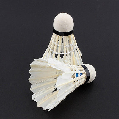 Premium Feather Shuttlecocks - 12 Pack