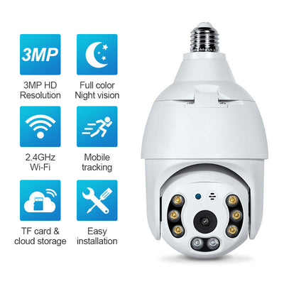 Tuya Smart Wide Voltage Indoor Dome Surveillance Camera