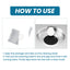Sink Cleaning Tablets, Kitchen Sink Cleaning Stains And Oil Cleaning Pipes Cleaning Effervescent Tablets - Korvel