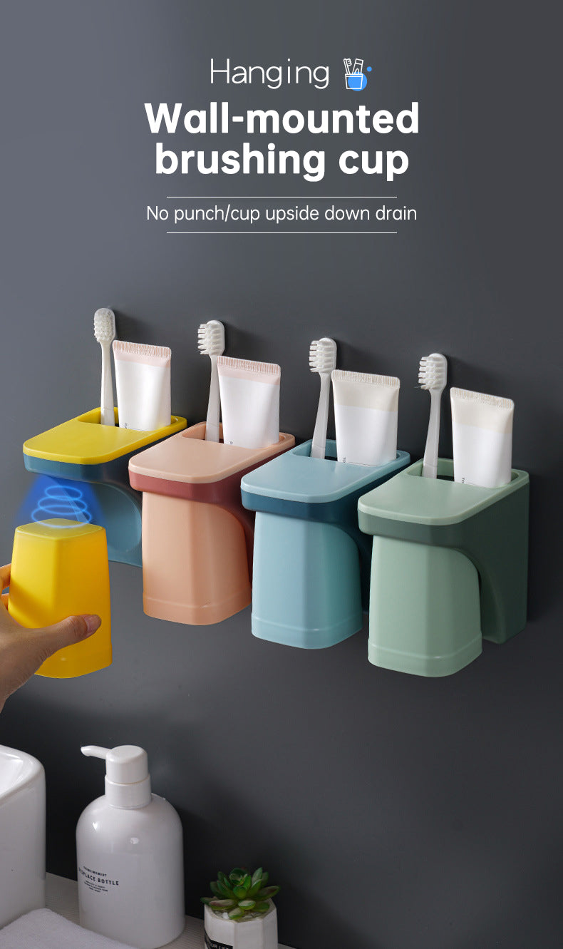 Premium Magnetic Toothbrush Holder for Elegant Bathroom Storage