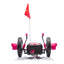 12V Kids Ride On Electric Toy,2WD,16'' exaggerated wheel,Dual handle control for 360 degree flexible steering and rotation - Korvel