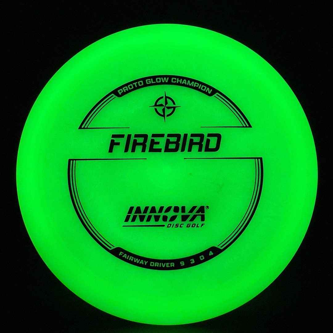 Proto Glow Champion Firebird Disc Golf Disc