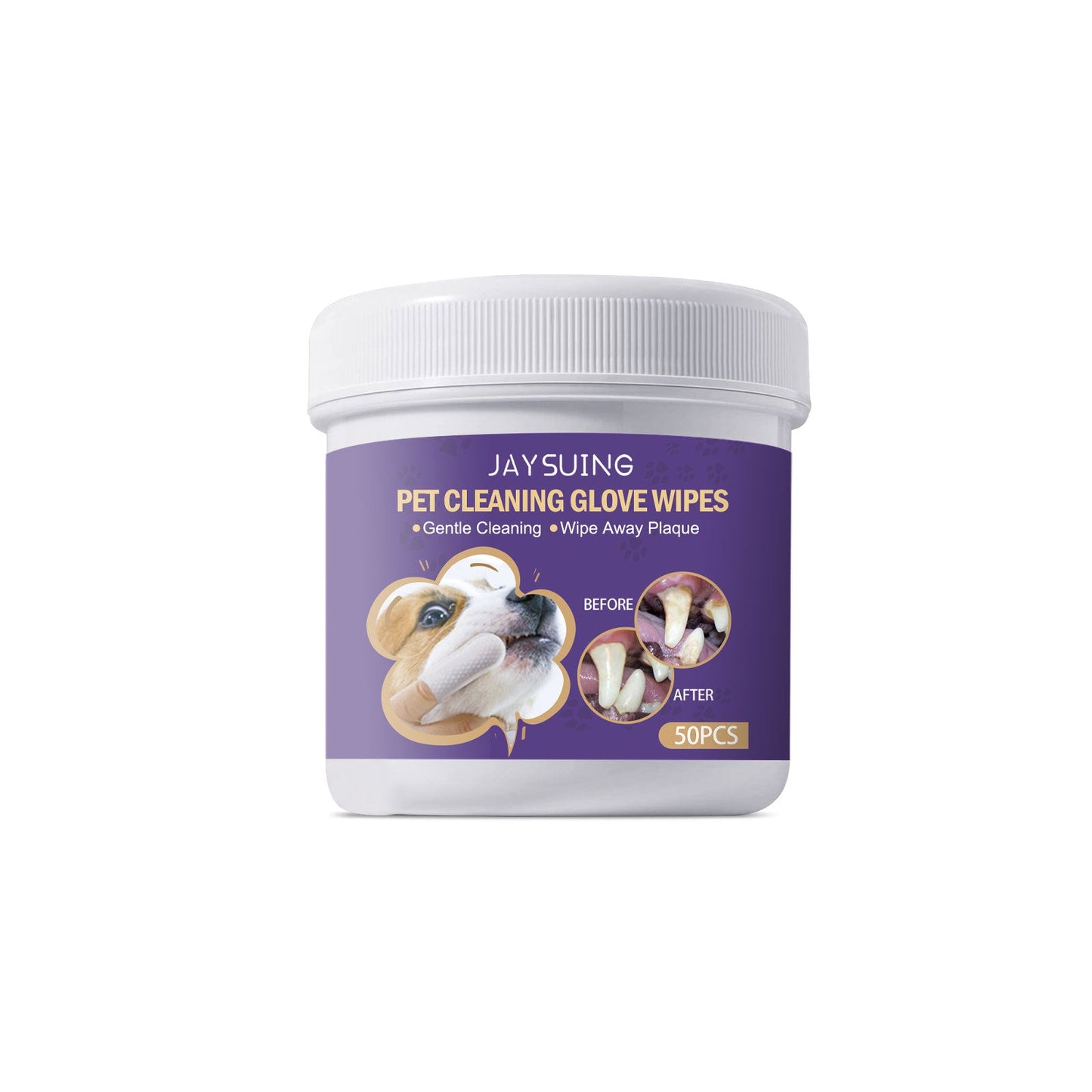 Lingettes de nettoyage pour animaux JAYSUING