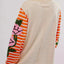 Sudadera de Cuello Redondo a Rayas con Manga Larga