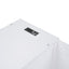 Twin Size Daybed with Storage Arms  Trundle and Charging Station White - Korvel