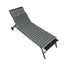 2PCS Set Outdoor Lounge Chair Cushion Replacement Patio Funiture Seat Cushion Chaise Lounge Cushion-GREY - Korvel