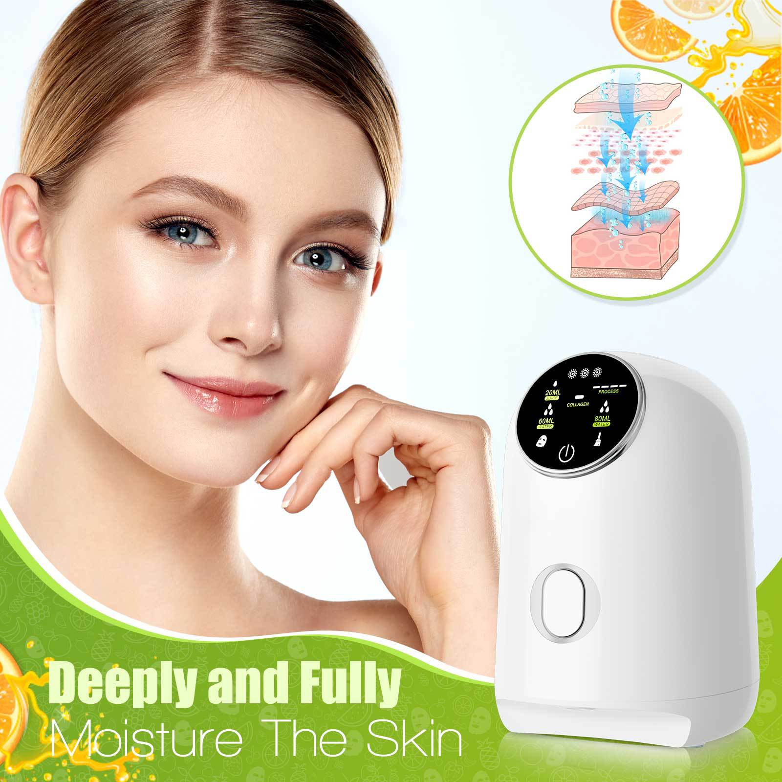 Smart LCD Touch Screen Fruit And Vegetable Mask Machine DIY Homemade Home Moisturizing Mask Machine Beauty Instrument - Korvel