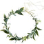 Minimalist Forest Flower Wreath Headflower Pregnant Women Spring Forest Shooting Green Plants Fresh Headwear Children's Festival Accessories - Korvel