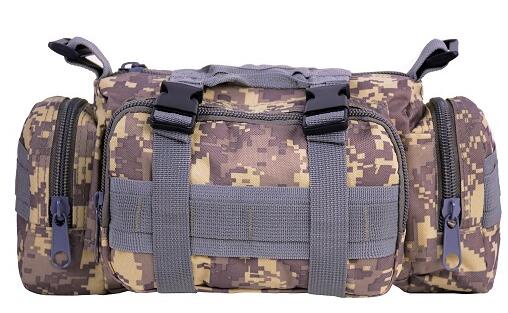 Black Hawk Commandos Multi-function Practical Waist Pack  Handlebar military Camouflage Shoulder Bag for outdoor sports activities - Korvel