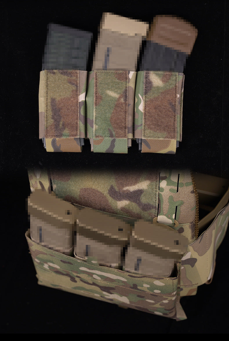 WoSporT Tactical Paintball Harness with Camouflage Cover