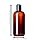 Botellas de plástico ámbar premium de 8 oz - Paquete de 100