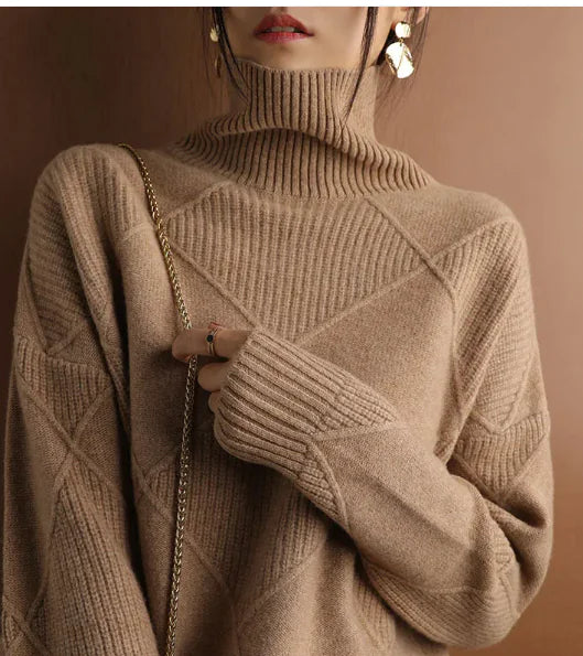 Knitwear Long-Sleeved Top for Autumn and Winter