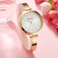 Montre analogique en quartz étanche élégante pour femmes