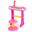 Teclado de Piano para Niños de 31 Teclas con Micrófono - Rosa