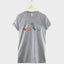 Round-neck Dinosaur Print Short Sleeve T-Shirt