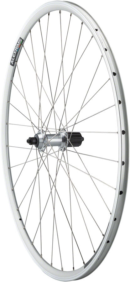 Quality Tiagra/DA22 Rear Wheel - 700 QR x 130mm Rim Brake Silver Clincher