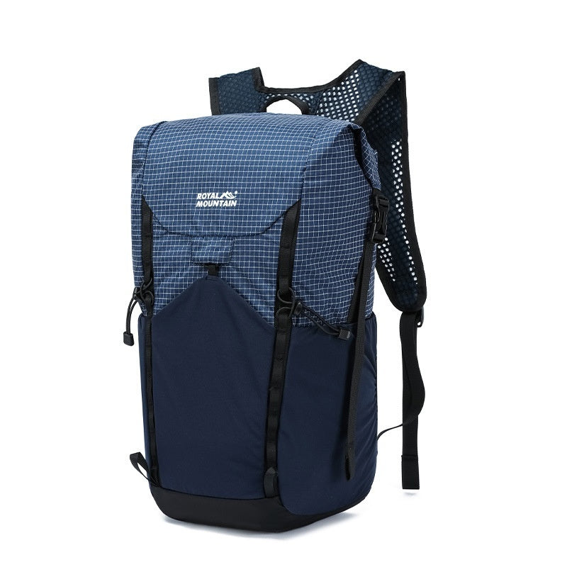 Mochila Plegable Ligera de 25L con Bordes Curvados para Actividades al Aire Libre
