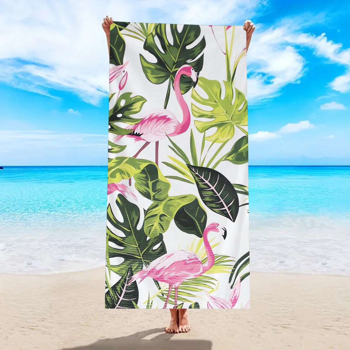 Quick-Drying Double-Sided Microfiber Beach Towel