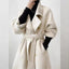 Loose-Fitting Double-Faced Cashmere Overcoat