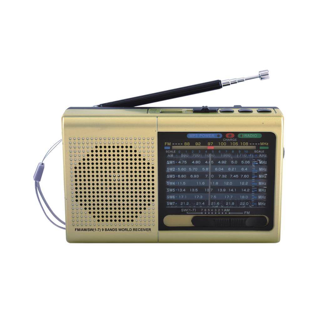 Supersonic 9 Band Radio with Bluetooth