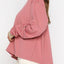 Striped Oversized Round Neck Sweatshirt