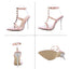 Tacones Altos de Punta con Remaches para Mujer