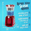 Machine à Margarita et Slushy de 32 onces - Rouge Rétro