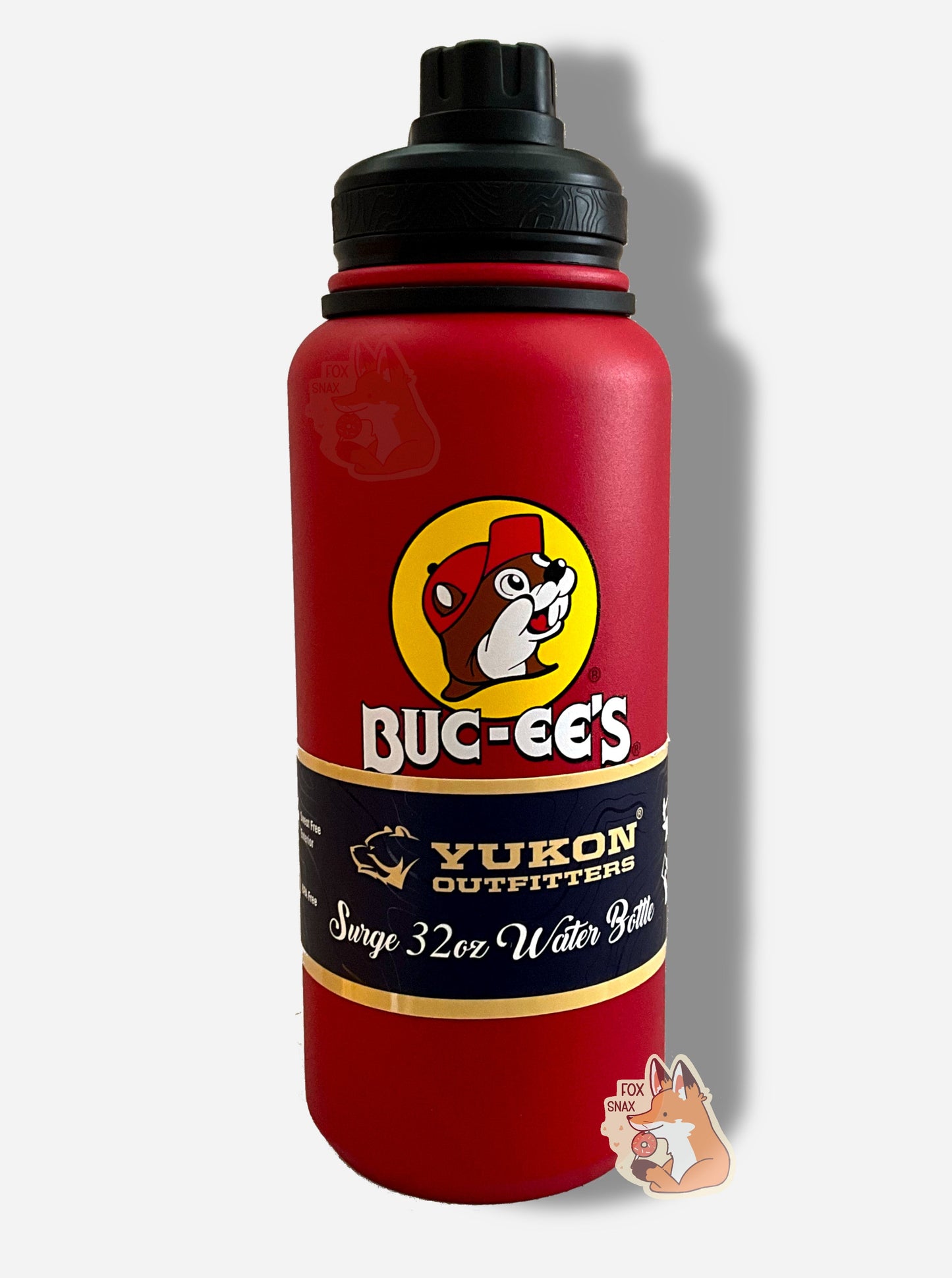 Bouteille d'eau rouge de 32 oz Buc-ee's Yukon Outfitters