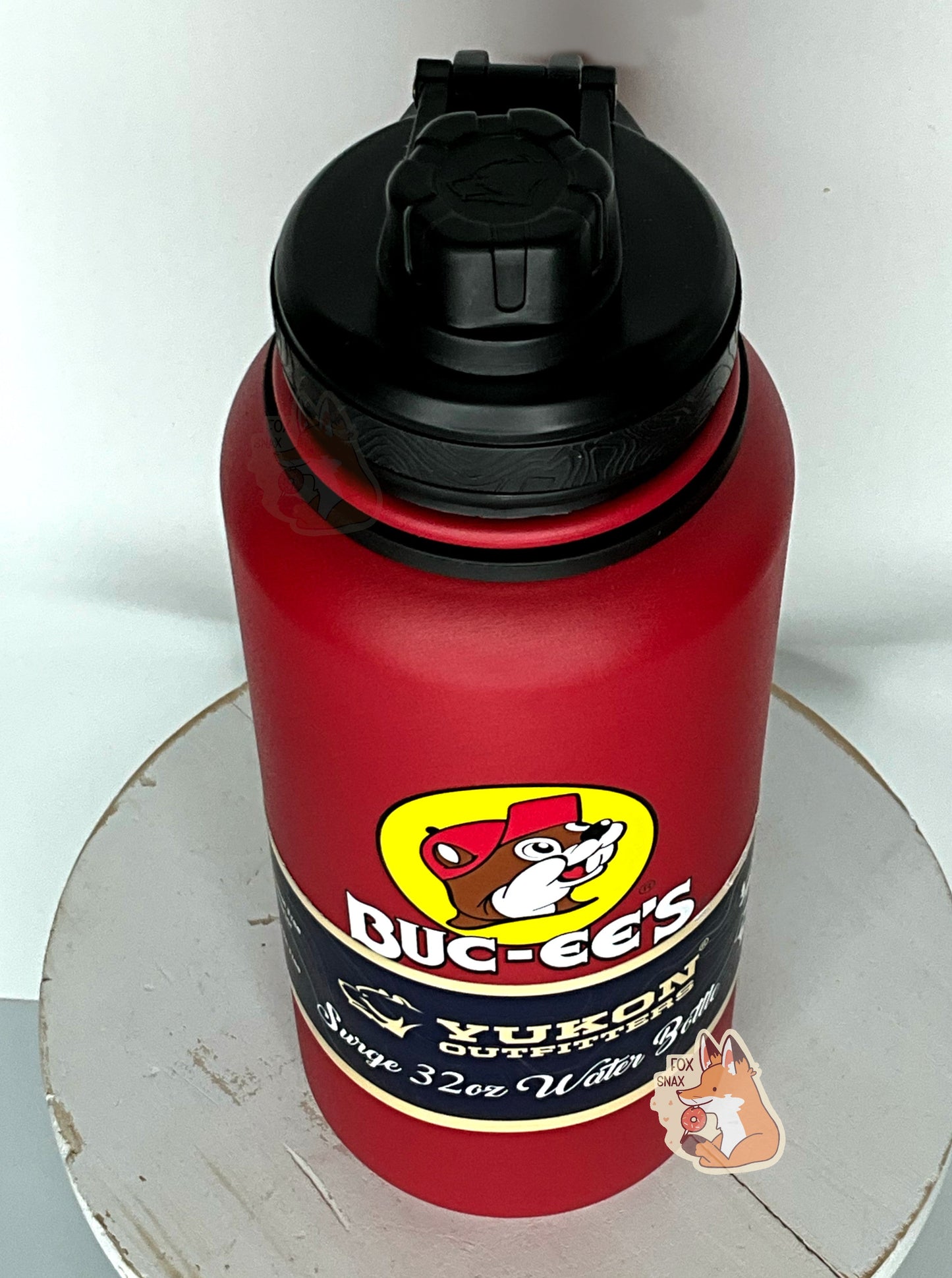Bouteille d'eau rouge de 32 oz Buc-ee's Yukon Outfitters