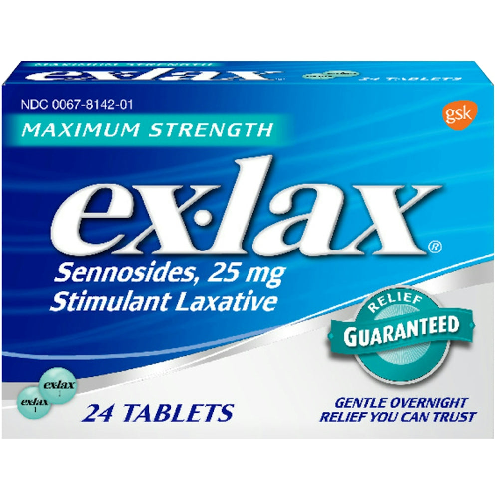 Ex-Lax Laxatif Maximum Force pour le Soulagement Occasionnel de la Constipation