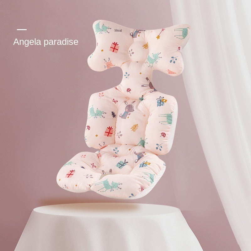 Baby Stroller Cushion, All-Season Universal Cushion, Pusher Cotton Cushion, Dining Chair, Toddler Cushion, Pure Cotton Cushion - Korvel