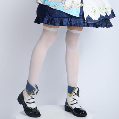 Genshin Impact cosplay animation clothing anime game Luoli girl Mond Barbara cos clothing matching shoes - Korvel