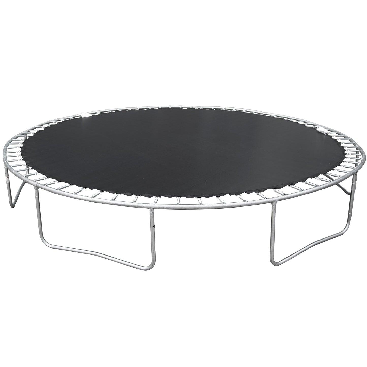 14FT Trampoline for Adults & Kids with Basketball Hoop, Outdoor Trampolines w/Ladder and Safety Enclosure Net for Kids and Adult - Korvel